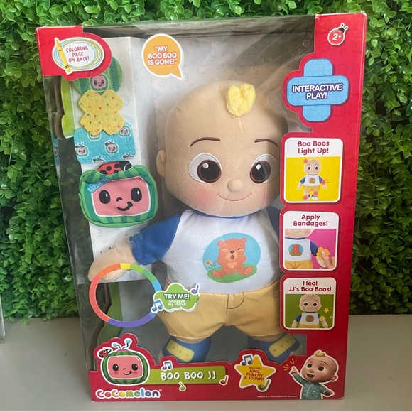 CoComelon Official Boo Boo JJ Feature Plush - Boo Boo Areas Light Up NIB - Picture 5 of 13